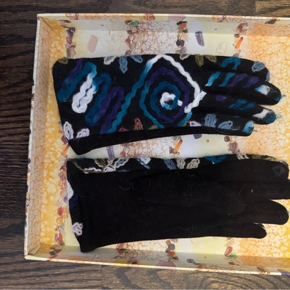 Colorful Patterned Scarf - Picture 2 of 2